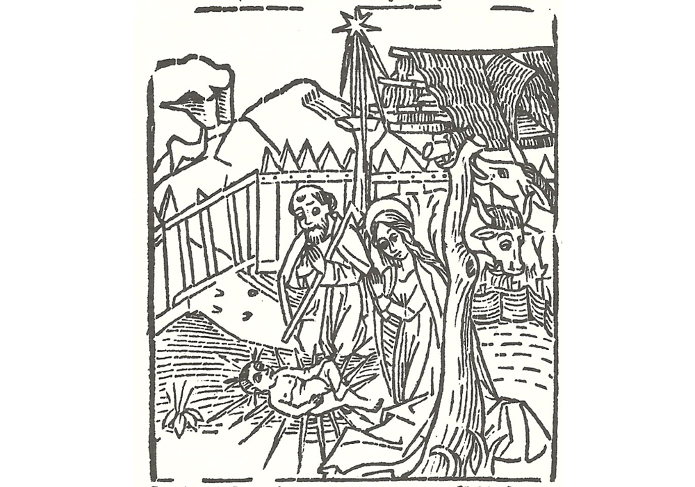 Aurea expositio-Nebrija-Jorge Coci-Incunabula & Ancient Books-facsimile book-Vicent García Editores-4 Nativity of Jesus